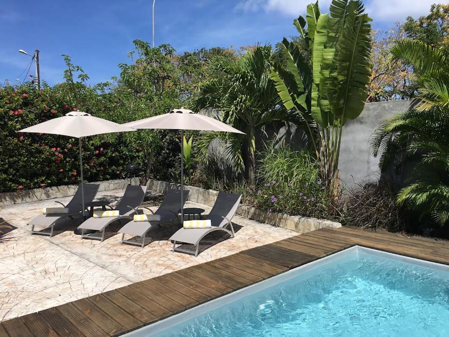 Villa Avec Piscine Privee Saint-Francois  Ngoại thất bức ảnh